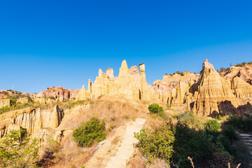 Fototapeta na wymiar Landscape of Chuxiong Yuanmou Tulin in Yunnan, China