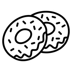 Donut Icon Element For Design