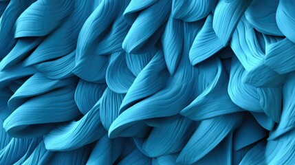 3d rendering, illustration. abstract blue background. AI generative