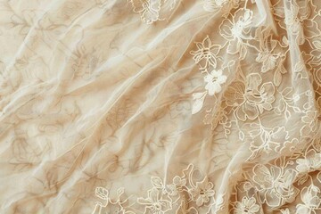 A delicate, lace-like noise texture on a pale blush background, offering a touch of elegance and femininity