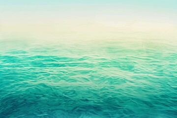 A refreshing gradient that transitions from a crisp teal to a mint green, conjuring images of tropical waters