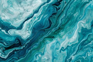 A smooth, marbled texture with swirling noise patterns in shades of turquoise and aqua, reminiscent of flowing water