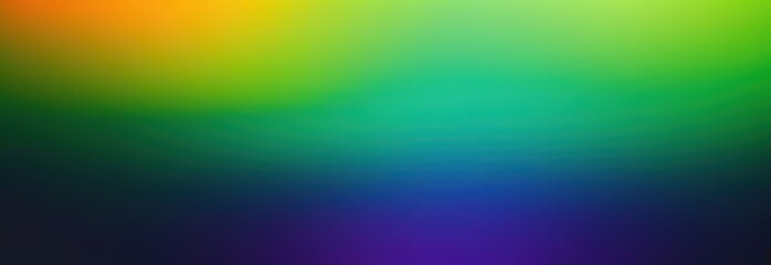 Obraz premium green purple orange , template empty space color gradient rough abstract background , grainy noise grungy texture shine bright light and glow 