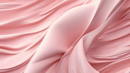 Abstract background of pink silk. 3d rendering, 3d illustration.