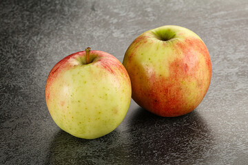 Sweet juicy ripe organic apples