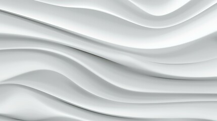 Background with a white wavy texture.  3d illustration.