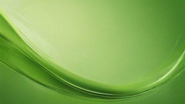 Bright green waves abstract background. Abstract green background for Earth Day 2024.