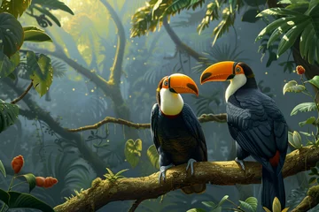 Photo sur Plexiglas Toucan yellow billed toucan