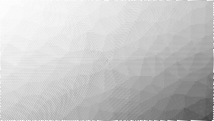 Grunge monocgrome halftone dots pattern texture background. Low poly design. Vector illustration
 - obrazy, fototapety, plakaty