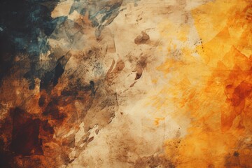 Detailed grunge texture with rough, distressed, cracked and rusted surfaces in muted tones