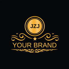 JZJ Logo Letter Design For Business Template Vector