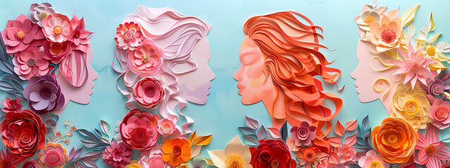 Harmony in Paper: A Trio of Feminine Grace