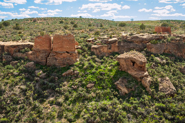 The Remains of Prehistoric Villages and the Rugged Landscape of Hovenweep National Monument