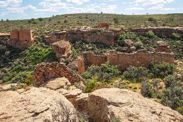 The Remains of Prehistoric Villages and the Rugged Landscape of Hovenweep National Monument