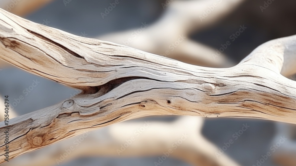 Poster detailed view of a tree branch, perfect for nature backgrounds