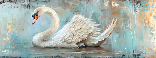 Elegance Unfurling: The Swan's Grace