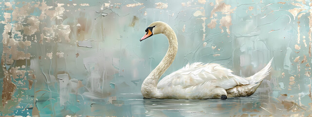 Elegance Unfurling: The Swan's Grace