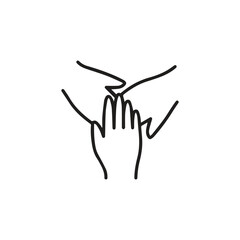 Unified icon vector. Linear style sign for mobile concept and web design. Unified symbol illustration. Pixel vector graphics - Vector.	