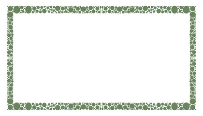 Abstract background with watercress colors