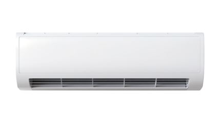 Air conditioner isolated on transparent background Remove png, Clipping Path, pen tool