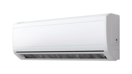 Air conditioner isolated on transparent background Remove png, Clipping Path, pen tool