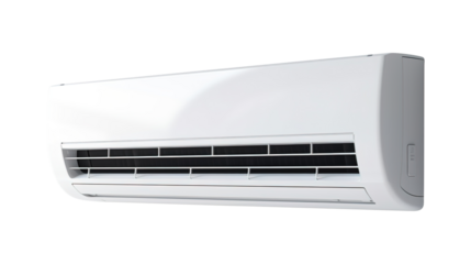 Air conditioner isolated on transparent background Remove png, Clipping Path, pen tool