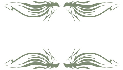 Abstract background with watercress colors