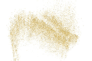 Gold Vector Texture Pattern on White Background. Light Golden Confetti. Yellow Illustration Backdrop. Design Element. eps 10.	
