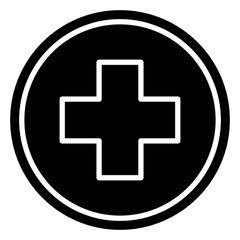 Medical Cross Icon For Design Element