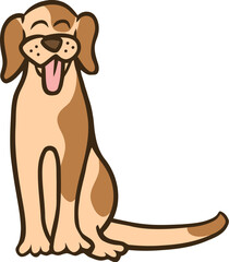 Dog Letter Alphabet Vector L