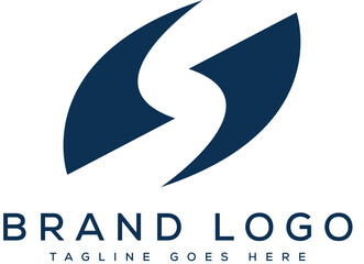 letter S logo design vector template design for brand.