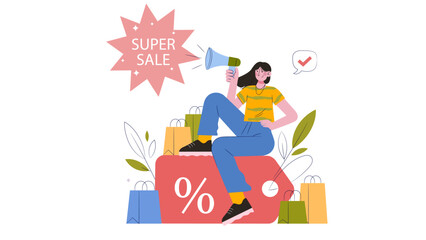 Sale Illustration