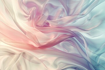 White, Pink, Purple Soft Pastel Fabric  - Elegant Background for Fashion and Digital Art