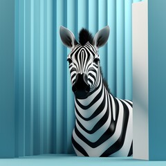 A canvas of stripes the zebras skin tells a story of identity and camouflage