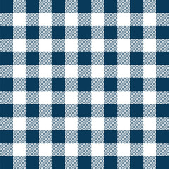 Dark blue and white gingham pattern illustration