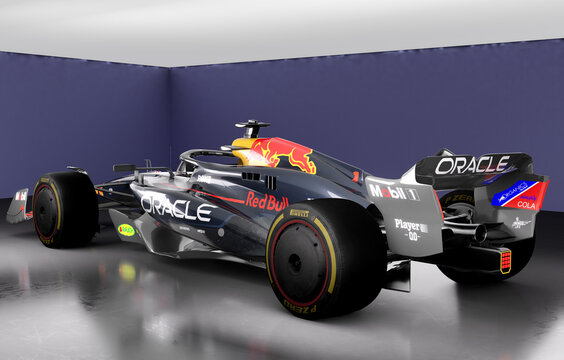 RedBull RB-20: the RB20 car that RedBull drivers will race in the 2024 Formula One season.