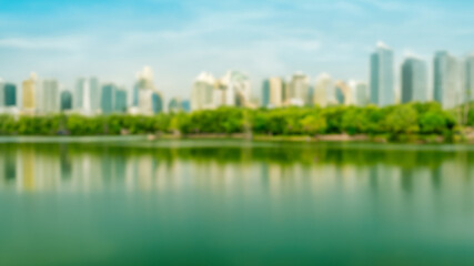 Fototapeta premium Blackground blur landscape