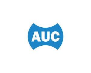 AUC Logo design vector template