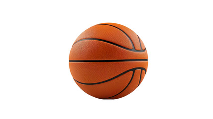 Basketball ball isolated on transparent  background