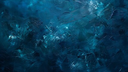  an abstract textured background with varying shades of deep blue, evoking a sense of a stormy sea or a dark, mineral-rich cavern - obrazy, fototapety, plakaty