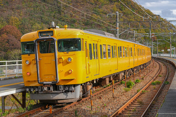 Fototapeta premium 日羽駅
