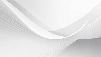 Abstract white background. Minimal geometric white light background