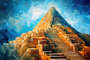 Discovering the Legacy of Incan Pyramids - obrazy, fototapety, plakaty