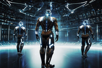 Cutting-edge neural data science and AI technology visualization. marrying futuristic analytics with strategic business insights.