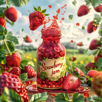 Advertise image of yam strawberry