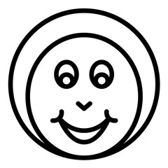 Vector Design Tickled Icon Style