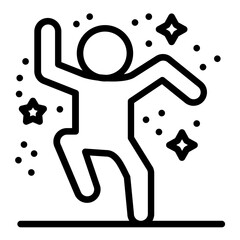 Vector Design Shimmering Shindig Icon Style