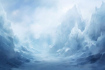 Frozen Dreams: Arctic Fantasy Unveiled - obrazy, fototapety, plakaty