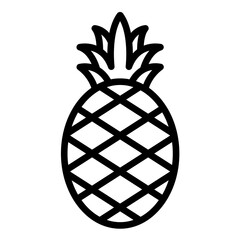 Vector Design Pineapple Parade Icon Style