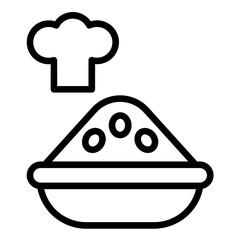 Vector Design Artisan Eats Icon Style